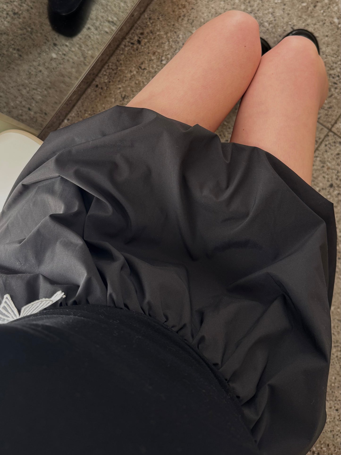 ONESHOULDER BALLON DRESS